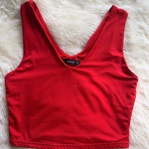 Red Shein Tank Top